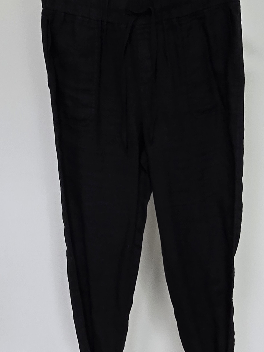 Caslon Black Drawstring Jogger Pants